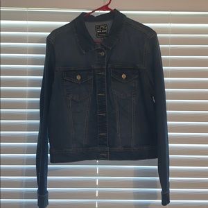 Stretchy, soft, denim jacket